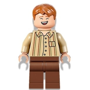 hp343 George Weasley - Tan Striped Shirt