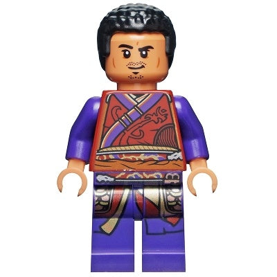 sh0793 Wong - Dark Red Robe, Dark Purple Legs