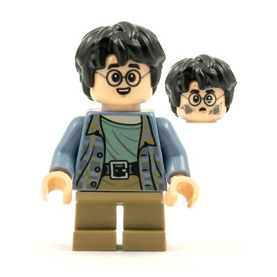 hp256 Harry Potter - Sand Blue Jacket, Dark Tan Short Legs, Dirty Face