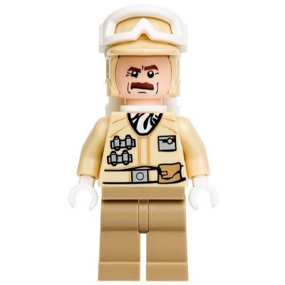 sw0425 Hoth Rebel Trooper Tan Uniform (Moustache)