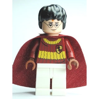 hp110 Harry Potter - Dark Red Quidditch Uniform with Cape, White Legs