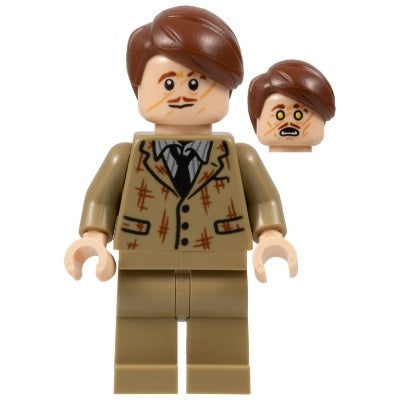 hp367 Professor Remus Lupin - Dark Tan Suit, Tattered