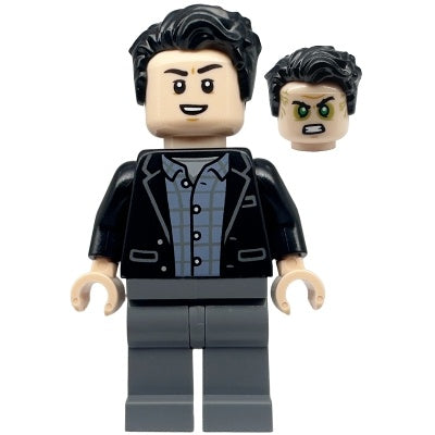 sh0854 Bruce Banner - Dark Bluish Gray Legs