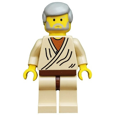 sw0023 Obi-Wan Kenobi with Light Gray Hair (Old)