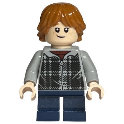 hp154 Ron Weasley - Plaid Hoodie
