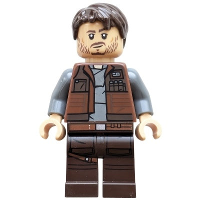 sw1410 Cassian Andor - Reddish Brown Vest