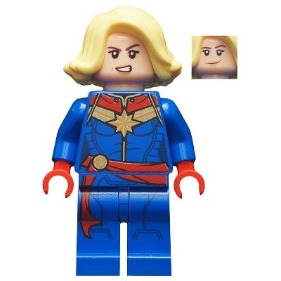 sh0639 Captain Marvel - Bright Light Yellow Hair