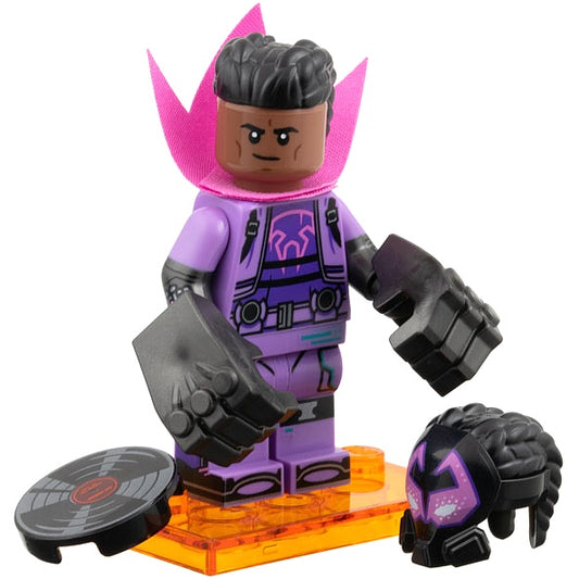 colspi-3 Miles G. Morales/Prowler, Spider-Man Across the Spider-Verse (Complete Set with Stand and Accessories)