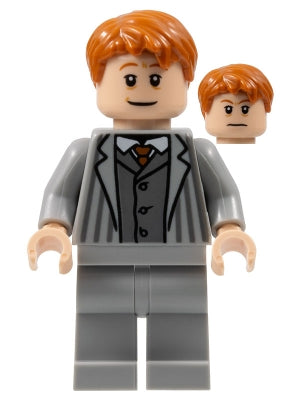 hp359 Arthur Weasley - Light Bluish Gray Suit