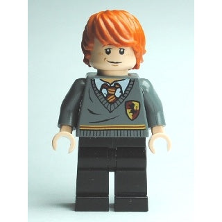 hp112 Ron Weasley - Gryffindor Stripe and Shield Torso, Black Legs