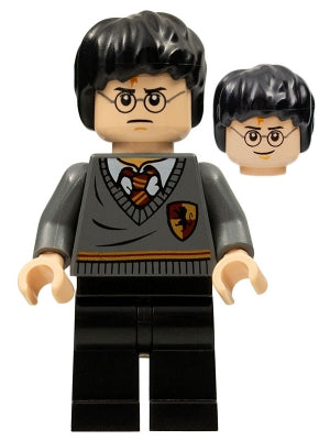 hp094 Harry Potter - Gryffindor Stripe and Shield Torso, Black Legs