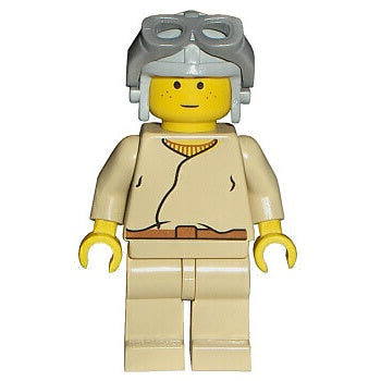 sw0008 Anakin Skywalker (Light Gray Aviator Cap)
