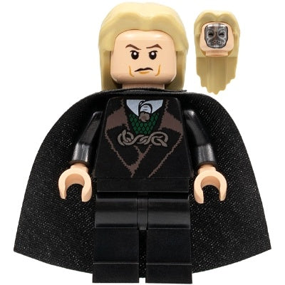 hp104 Lucius Malfoy - Black Robe, Tan Hair