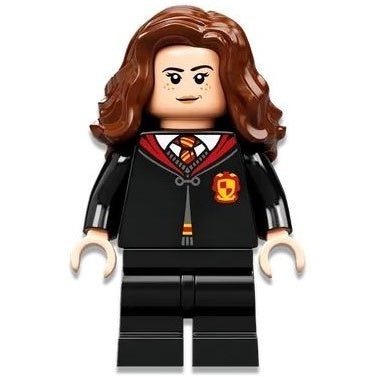 hp331 Hermione Granger - Gryffindor Robe Clasped, Sweater, Shirt and TIE, Black Medium Legs
