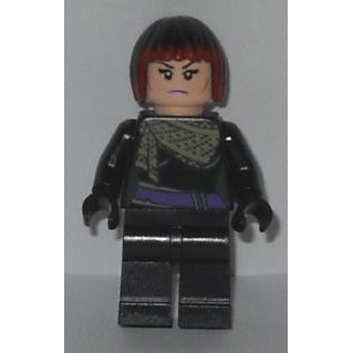 tnt047 Karai - Scarf and Dark Red Hair Highlights (Movie Version)