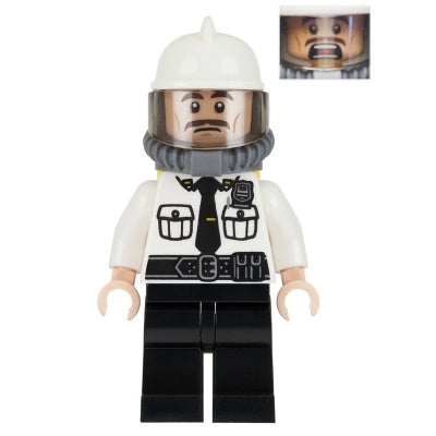 sh0320 Security Guard, Fire Helmet