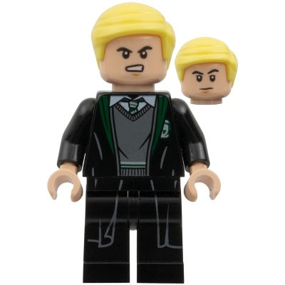 hp229 Draco Malfoy - Slytherin Sweater and Black Robe