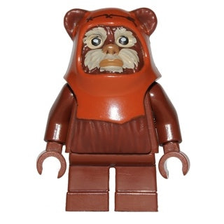 sw0513 Wicket (Ewok) with Tan Face Paint Pattern