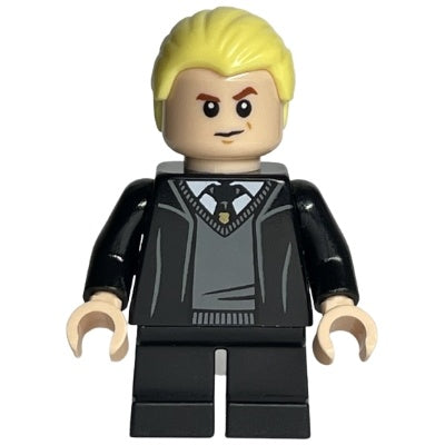 hp321 Draco Malfoy - Hogwarts Robe, Black TIE