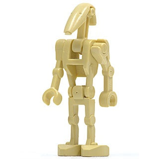 sw0001c Battle Droid - Tan, Angled Arm and Straight Arm